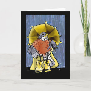 Spring Showers ! greeting card