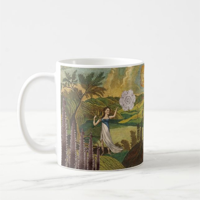 Spring Snow Maiden Coffee Mug (Left)