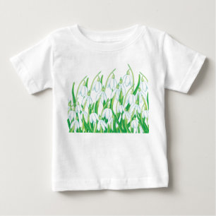 Spring Snowdrops Baby T-Shirt