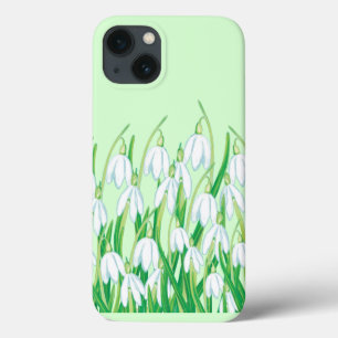 Spring Snowdrops iPhone 13 Case