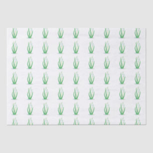 Spring Snowdrops (Galanthus nivalis) White Tissue Paper