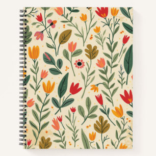 Spring Spiral Notebook