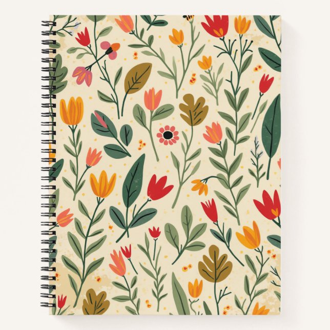 Spring Spiral Notebook (Front)