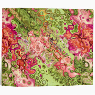 Spring Splatter 3-ring Binder