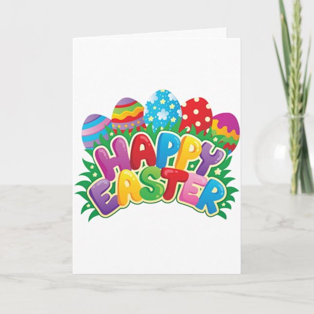 "SPRING" SPRUNG AND "EASTER" HAS BEGUN HOLIDAY CARD (Front)