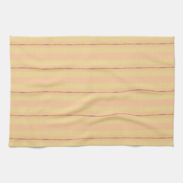 spring stripes lines bright geometric hipster kitchen towel (Horizontal)