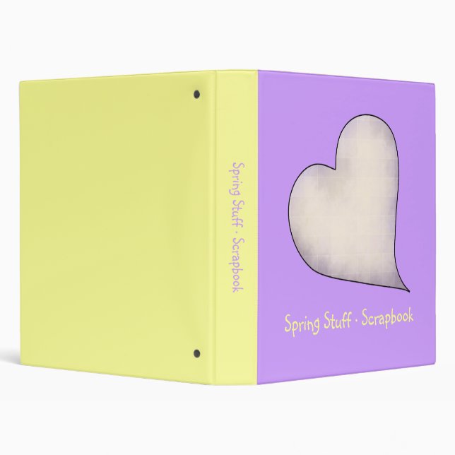 Spring Stuff · Purple Heart Binder (Background)