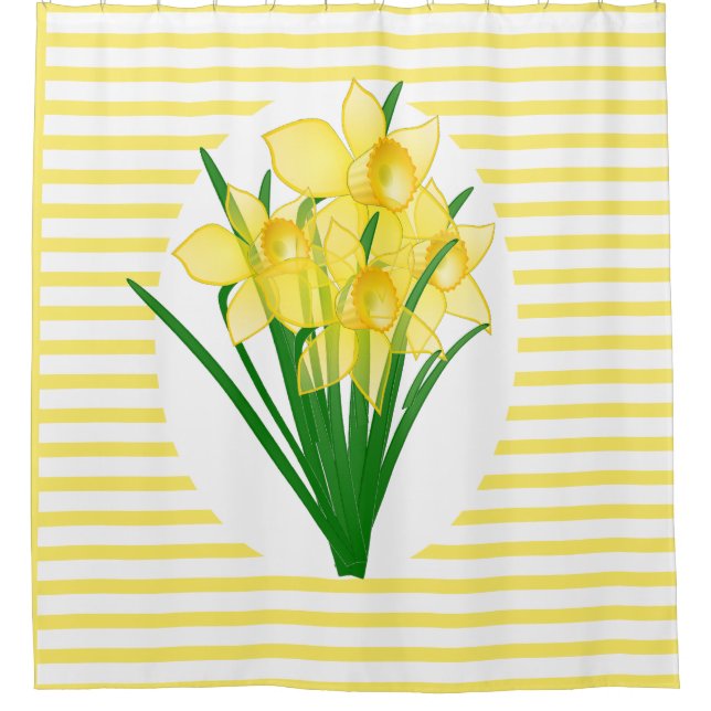 Spring Style Yellow Daffodils Flower (Front)
