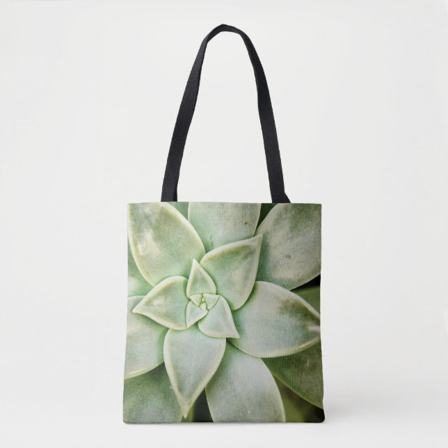 Spring Succulent Tote Bag (Front)