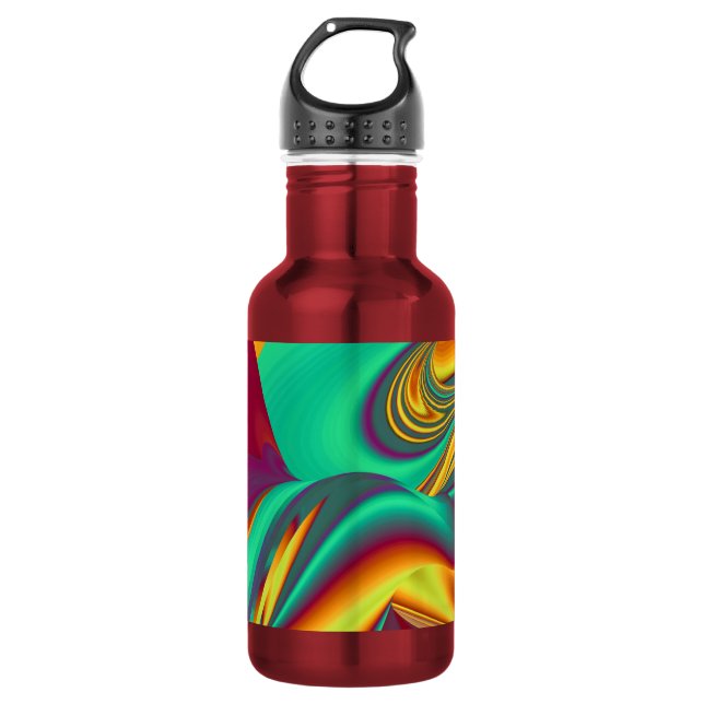 Spring Summer Autumn Flowers Magic 532 Ml Water Bottle (Front)