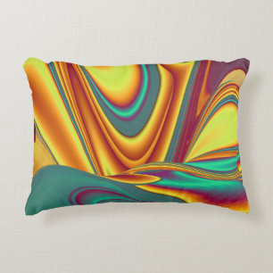 Spring Summer Autumn Flowers Magic Accent Pillow