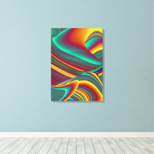 Spring Summer Autumn Flowers Magic Canvas Print