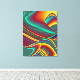 Spring Summer Autumn Flowers Magic Canvas Print