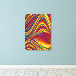 Spring Summer Autumn Flowers Magic Canvas Print