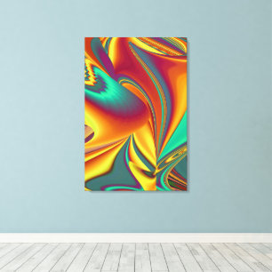 Spring Summer Autumn Flowers Magic Canvas Print