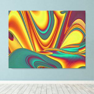 Spring Summer Autumn Flowers Magic Canvas Print