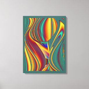 Spring Summer Autumn Flowers Magic Canvas Print