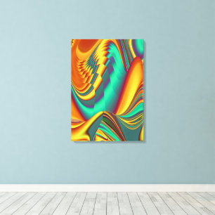 Spring Summer Autumn Flowers Magic Canvas Print