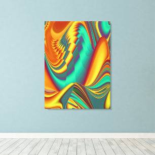 Spring Summer Autumn Flowers Magic Canvas Print