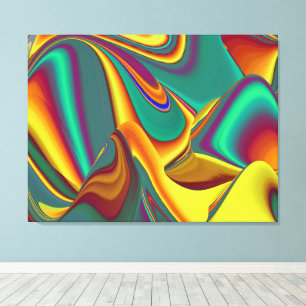 Spring Summer Autumn Flowers Magic Canvas Print