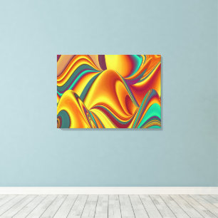 Spring Summer Autumn Flowers Magic Canvas Print