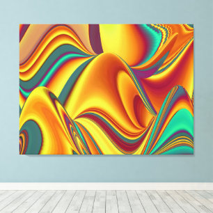 Spring Summer Autumn Flowers Magic Canvas Print