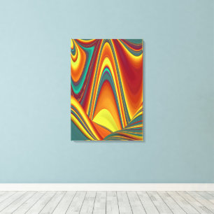 Spring Summer Autumn Flowers Magic Canvas Print