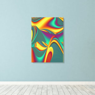 Spring Summer Autumn Flowers Magic Canvas Print