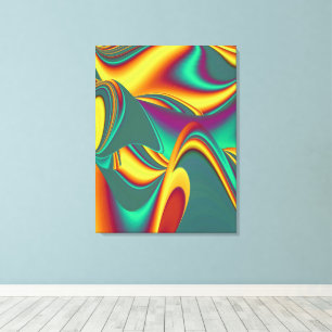 Spring Summer Autumn Flowers Magic Canvas Print