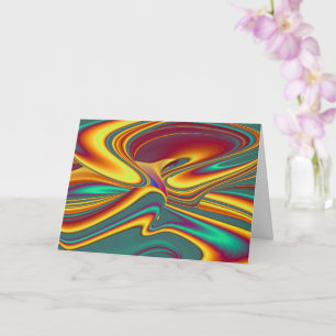 Spring Summer Autumn Flowers Magic Card