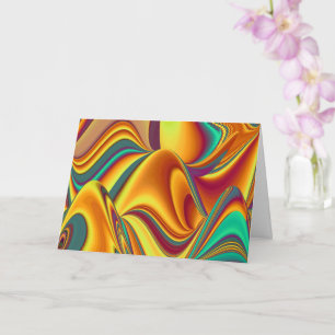 Spring Summer Autumn Flowers Magic Card