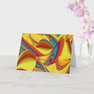 Spring Summer Autumn Flowers Magic Card