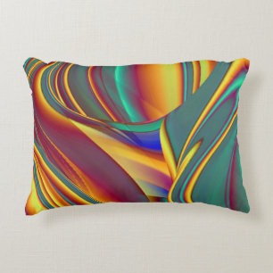 Spring Summer Autumn Flowers Magic Decorative Pillow
