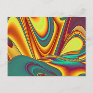 Spring Summer Autumn Flowers Magic Holiday Postcard