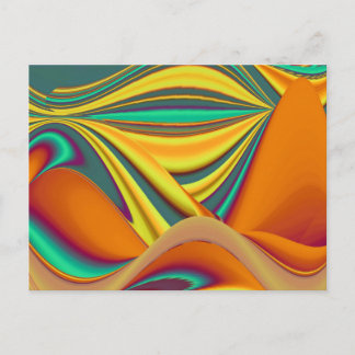 Spring Summer Autumn Flowers Magic Holiday Postcard