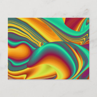 Spring Summer Autumn Flowers Magic Holiday Postcard