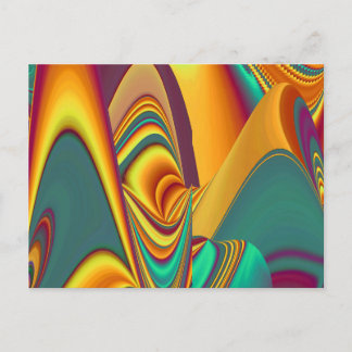 Spring Summer Autumn Flowers Magic Holiday Postcard