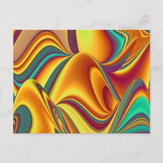 Spring Summer Autumn Flowers Magic Holiday Postcard