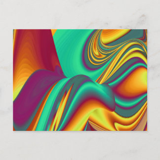 Spring Summer Autumn Flowers Magic Holiday Postcard