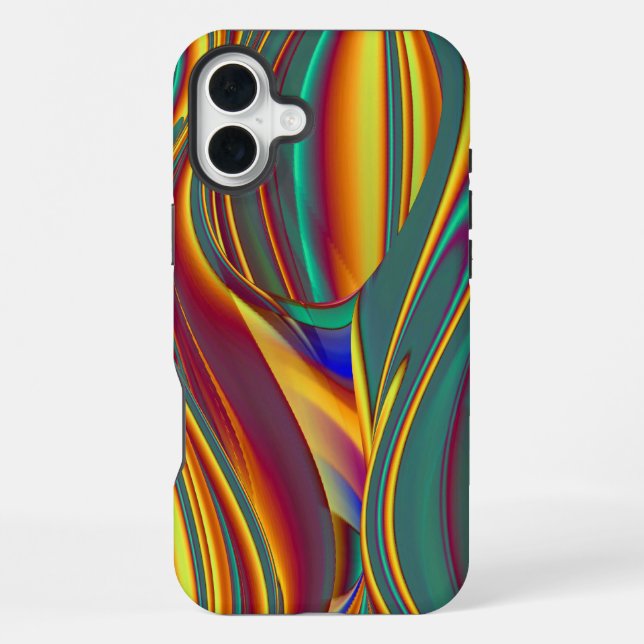 Spring Summer Autumn Flowers Magic iPhone Case (Back)