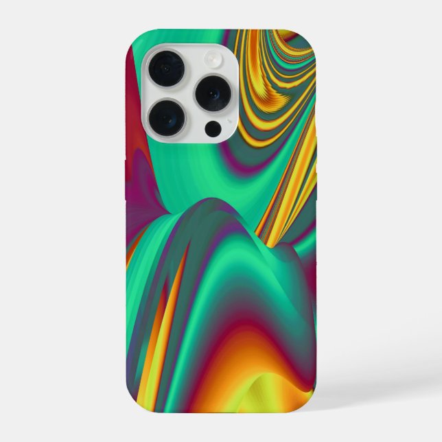 Spring Summer Autumn Flowers Magic iPhone Case (Back)