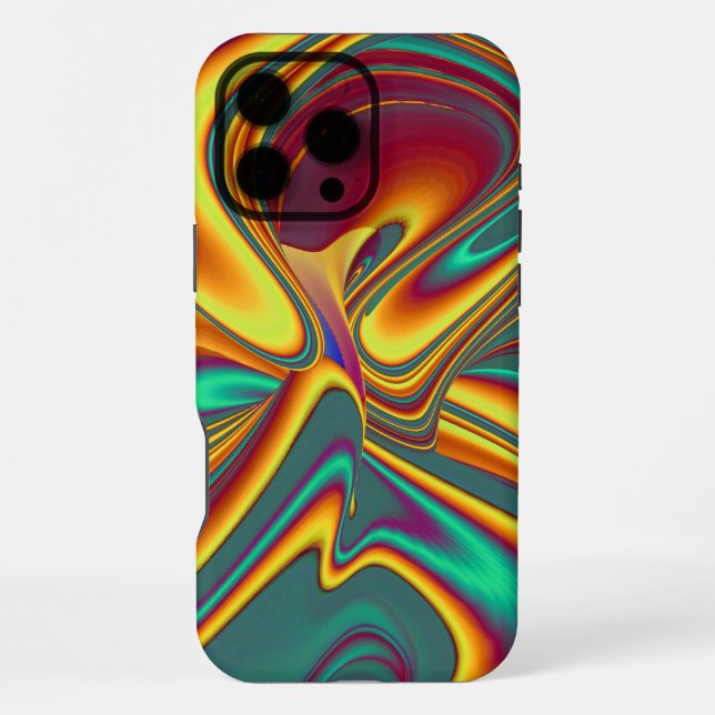 Spring Summer Autumn Flowers Magic iPhone Case (Back)