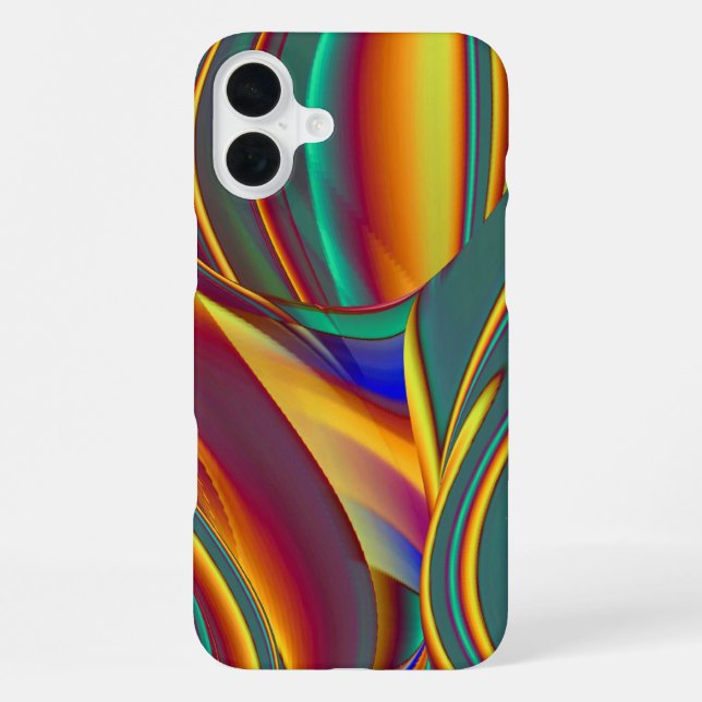Spring Summer Autumn Flowers Magic iPhone Case (Back)