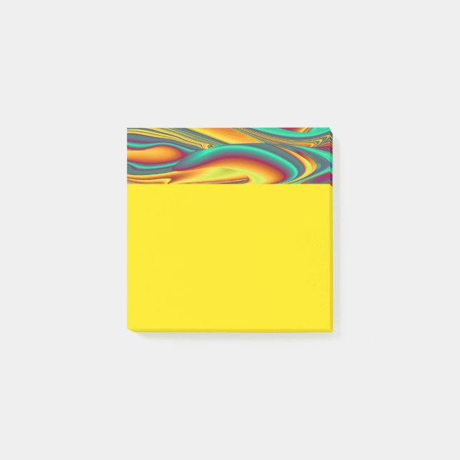 Spring Summer Autumn Flowers Magic Post-it Notes (Front)