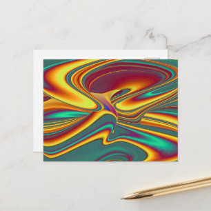 Spring Summer Autumn Flowers Magic Postcard