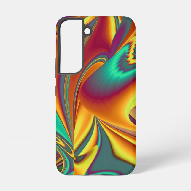 Spring Summer Autumn Flowers Magic Samsung Galaxy S22 Case (Back)