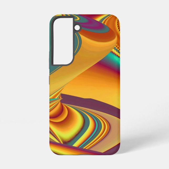 Spring Summer Autumn Flowers Magic Samsung Galaxy S22 Case (Back)