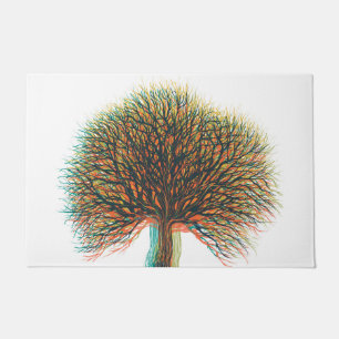 Spring Summer Autumn Winter Tree #3 Doormat