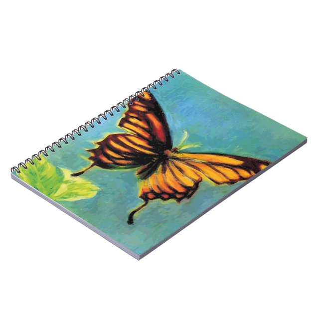 Spring Summer Butterfly -  Notebook (Left Side)