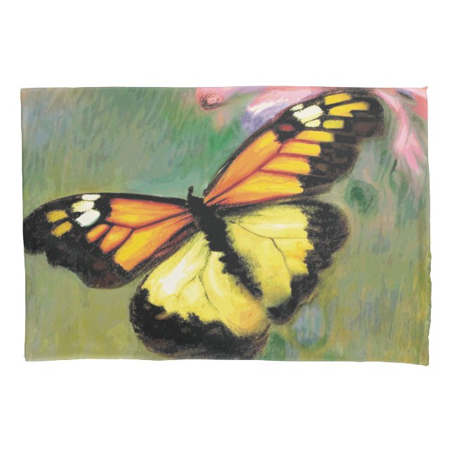 Spring Summer Butterfly - Pillowcase (Front)
